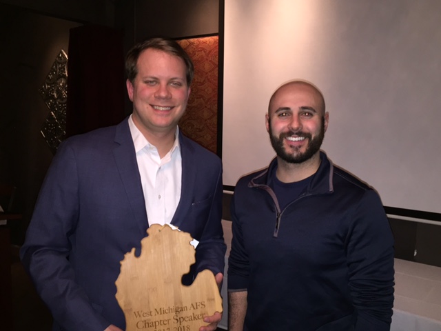 Andrew Storey Ph.D on the left and Eric Gildner on the right